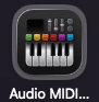 Audio MIDI Setup, a built-in macOS app