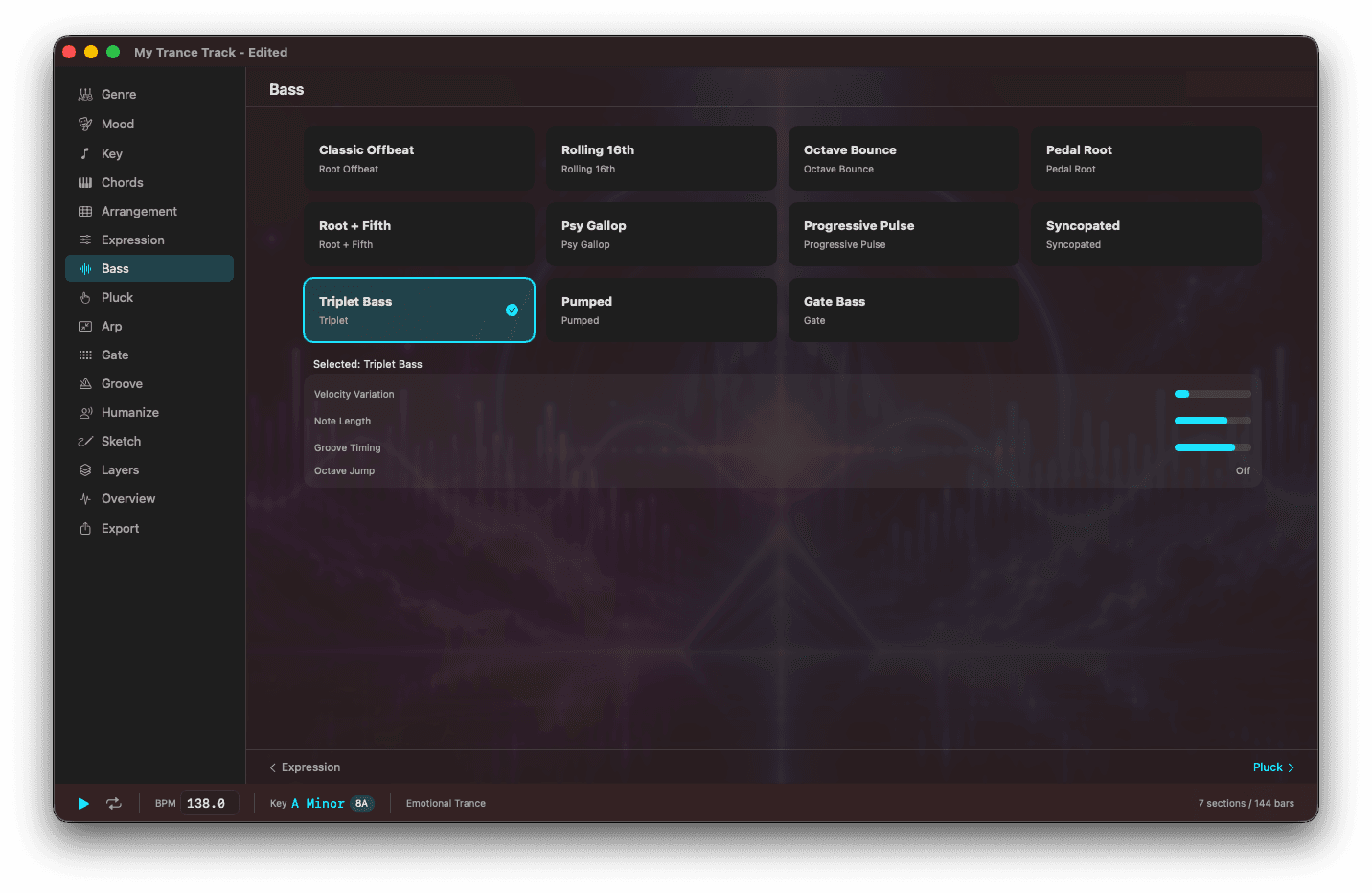 Bass pattern engine