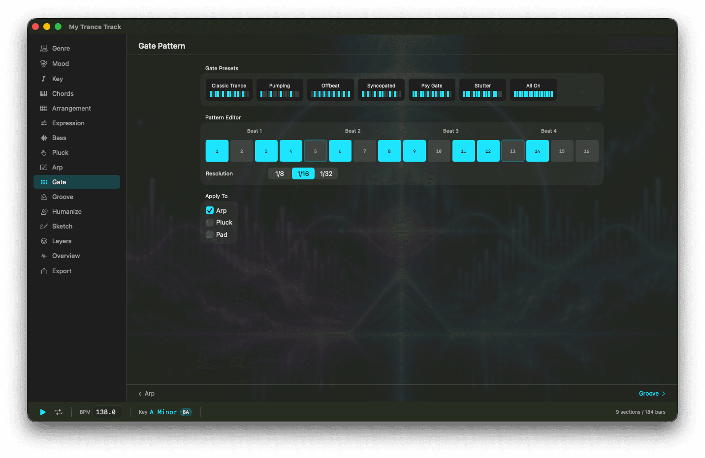 Gate sequencer