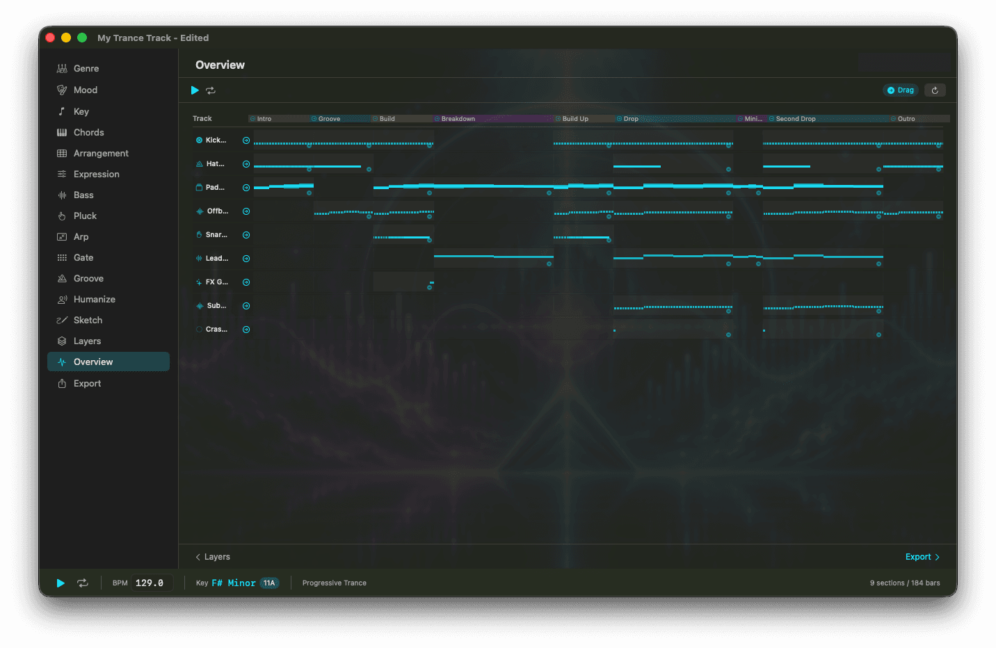 Overview and playback