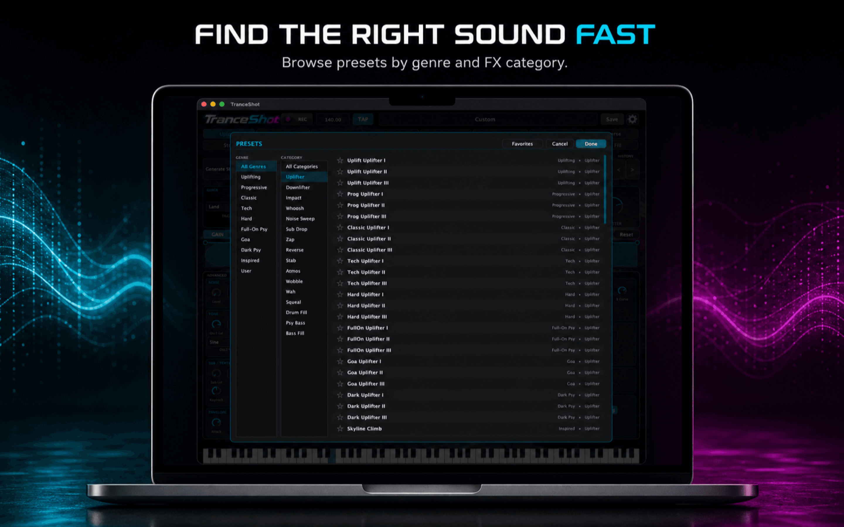 TranceShot screenshot 2